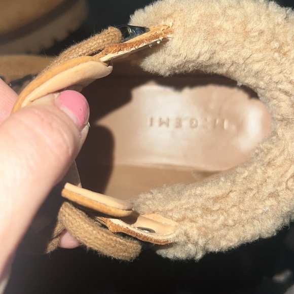 M Gemi Alpi Leather Booties Tan Women’s Size 40 - Picture 7 of 8